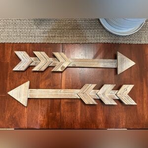 Rustic Wood Arrow Decor - 20”
